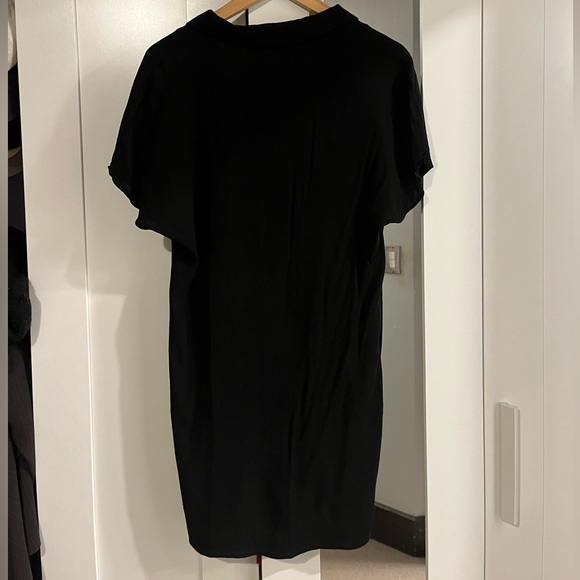 Button front mini shirt dress - Picture 2 of 3